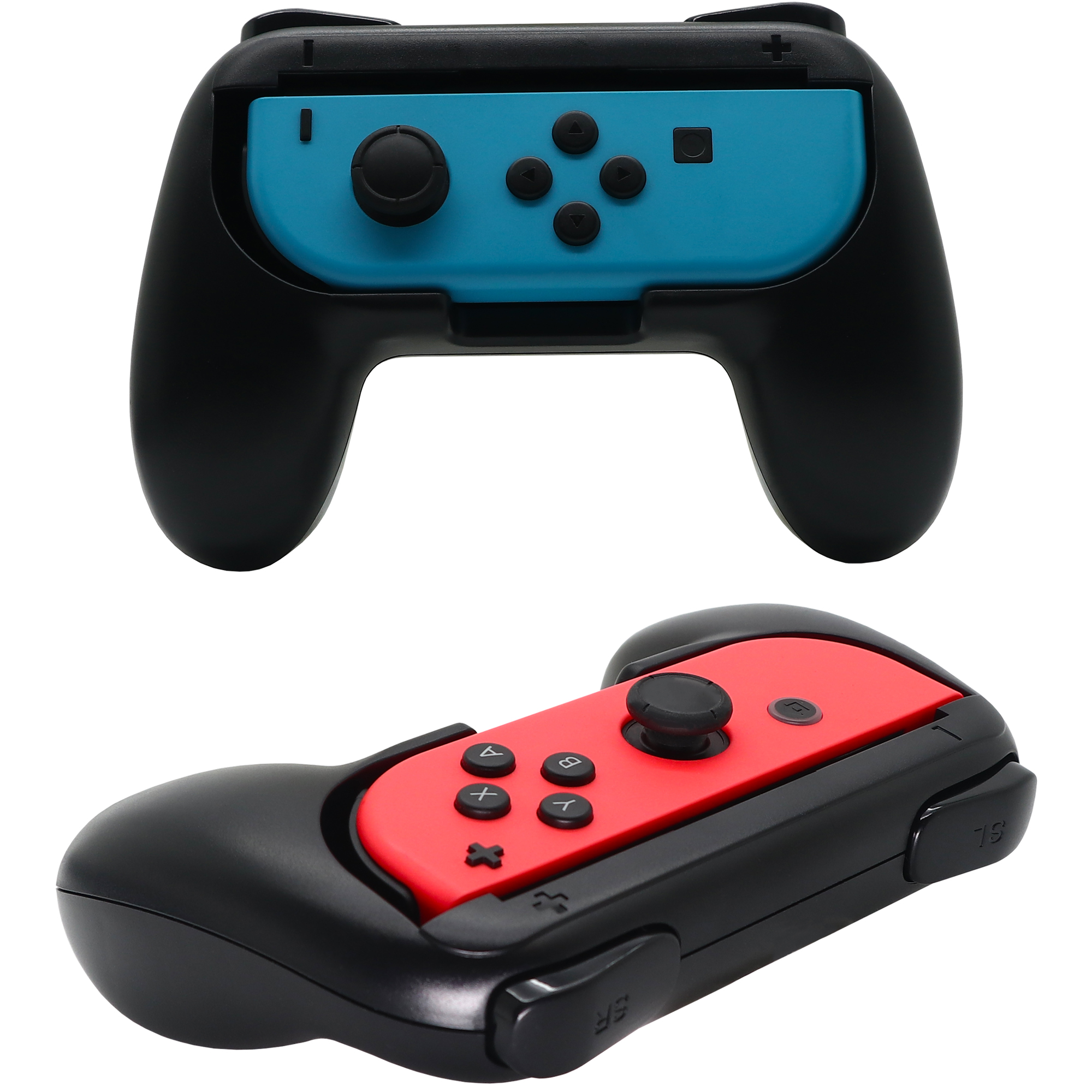 SKGAMES 2x Grips Griff-Halterung Halter für Nintendo Switch Joy-Con  Controller